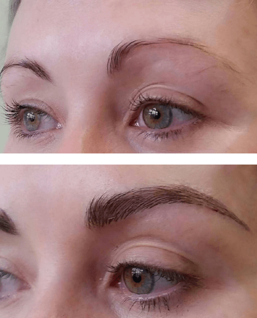 Microblading – Før Og Etter Bilder 3